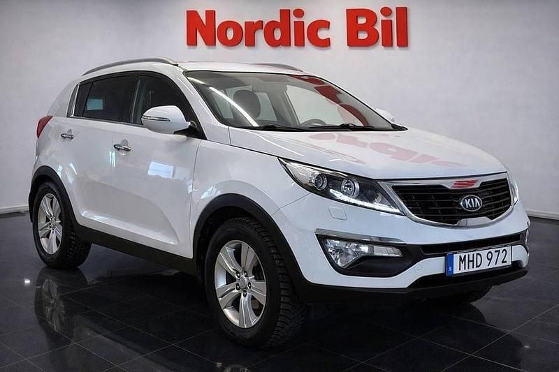 Begagnad Kia Sportage EX 116 HK (85 kW) 2013 Vit SUV