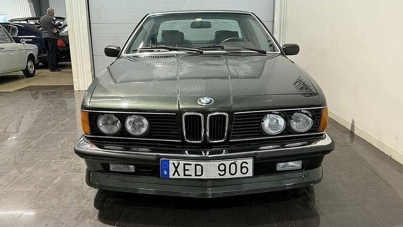 Begagnad BMW 635 286 HK (210 kW) 1985 Mörkgrön Sportkupé