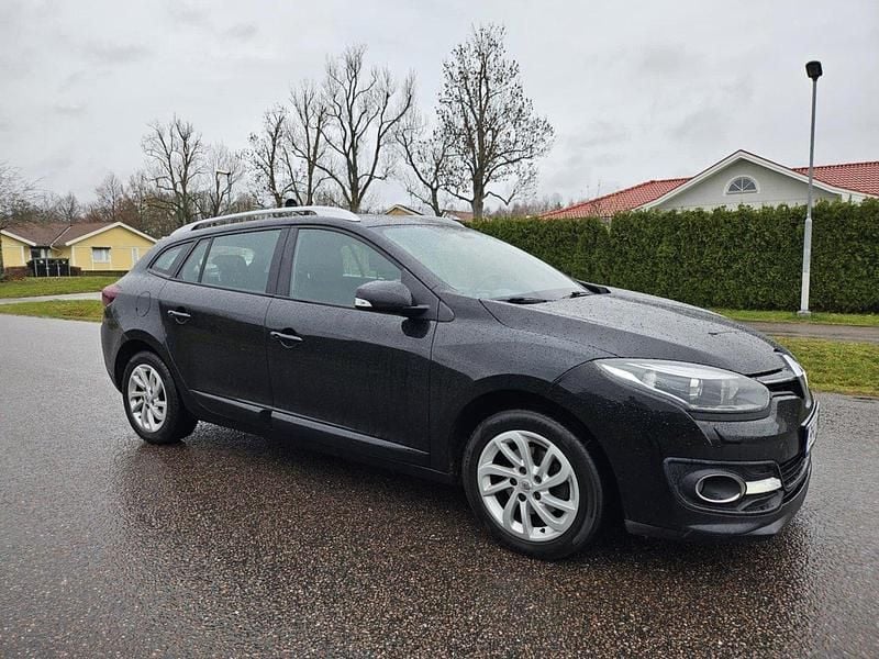 Svart Begagnad 2015 Renault Mégane GrandTour Kombi | 36 000 kr (Bra pris) - Bild 1/4