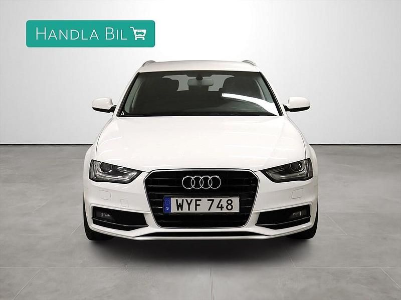 Begagnad Audi A4 S-Line 150 HK (110 kW) 2014 Vit Kombi