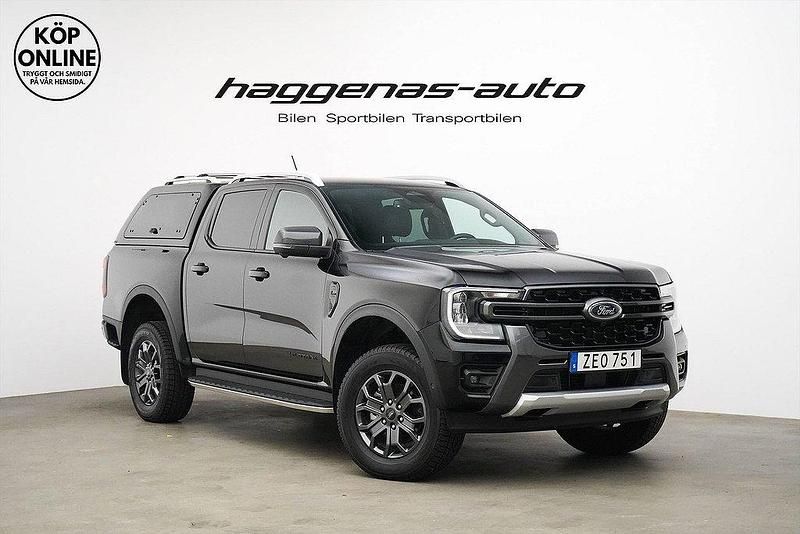 Svart Begagnad 2025 Ford Ranger Wildtrack Pickup | 629 000 kr (Dyr) - Bild 1/4