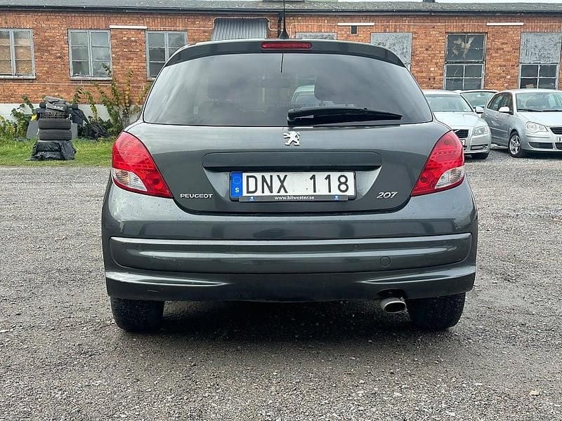 Begagnad Peugeot 207 120 HK (88 kW) 2010 Mörkgrå Halvkombi