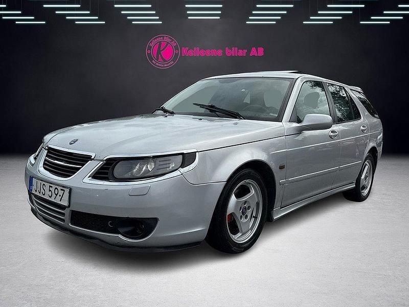 Silver Begagnad 2007 Saab 9-5 Vector Kombi | 29 900 kr (Lite dyr) - Bild 1/4