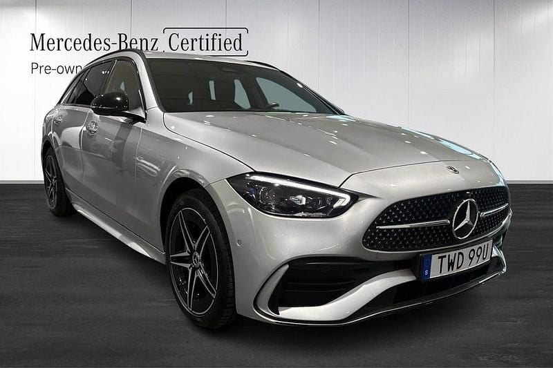 Begagnad Mercedes E300 AMG 313 HK (230 kW) 2024 Silver Kombi