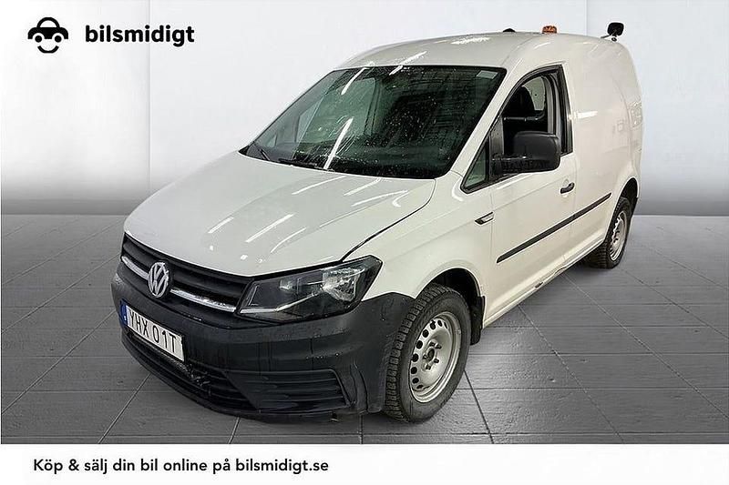 Vit Begagnad 2019 VW Caddy Minibuss | 219 900 kr (Dyr) - Bild 1/3