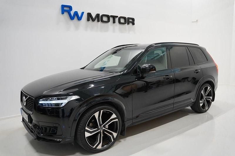 Svart Begagnad 2021 Volvo XC90 R-Design SUV | 539 800 kr (Bra pris) - Bild 1/4