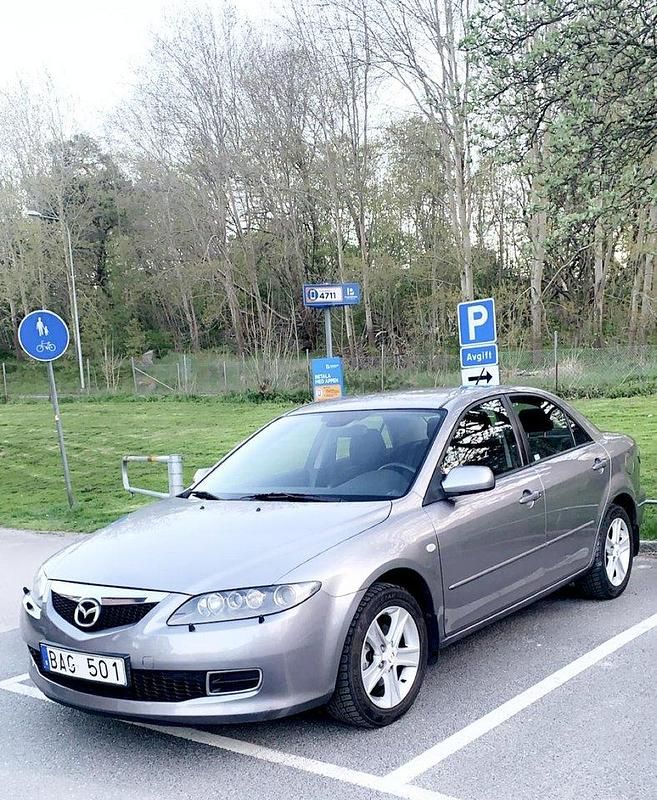 Grå Begagnad 2007 Mazda 6 Touring Sedan | 24 000 kr (Marknadspris) - Bild 1/4