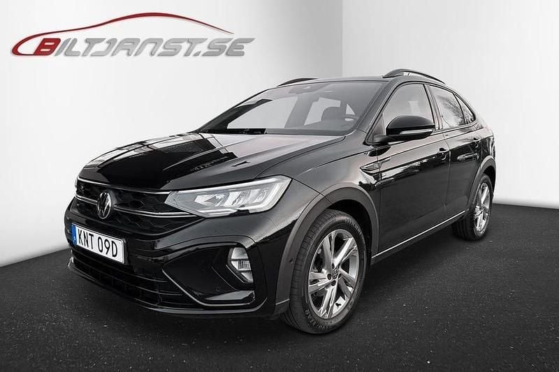 Svart Begagnad 2023 VW Taigo R-line SUV | 249 900 kr (Marknadspris) - Bild 1/4