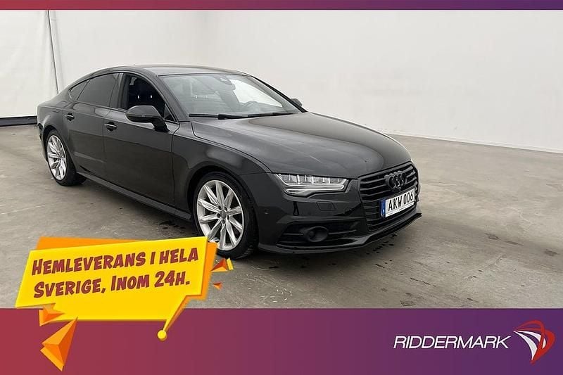 Svart Begagnad 2015 Audi A7 S-Line Halvkombi | 229 900 kr (Bra pris) - Bild 1/3