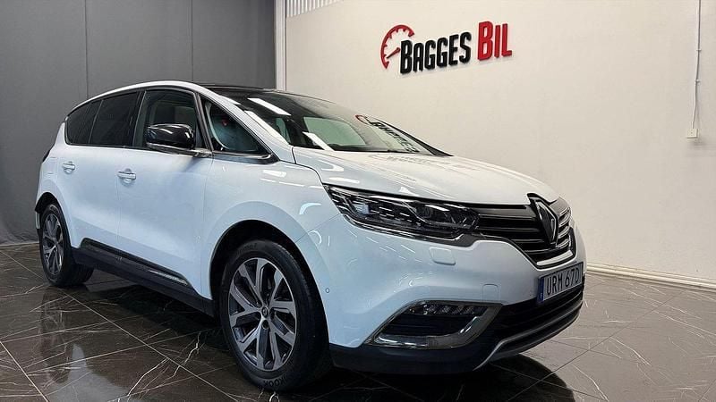 Vit Begagnad 2019 Renault Espace Minibuss | 219 000 kr - Bild 1/4