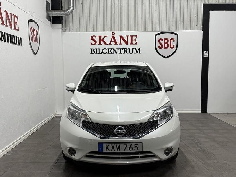 Begagnad Nissan Note 360º 98 HK (72 kW) 2014 Vit Halvkombi