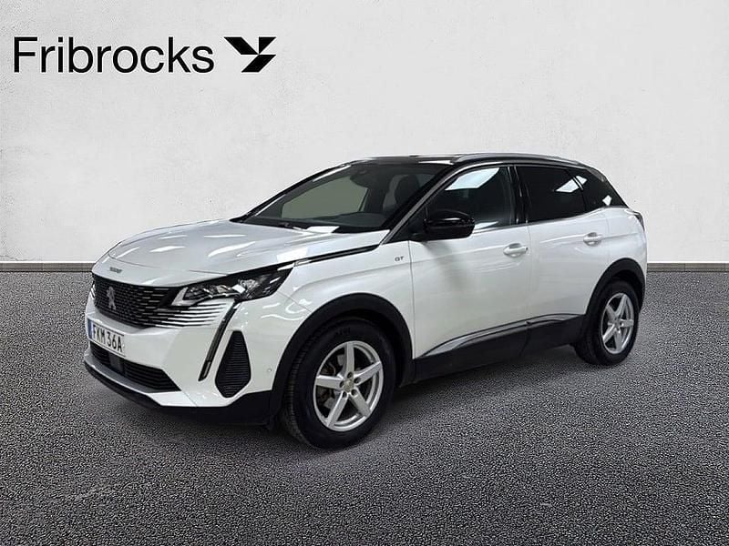Vit Begagnad 2023 Peugeot 3008 GT SUV | 229 800 kr (Marknadspris) - Bild 1/4