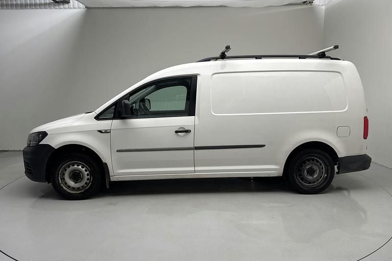Begagnad VW Caddy Maxi 102 HK (75 kW) 2017 Vit Minibuss