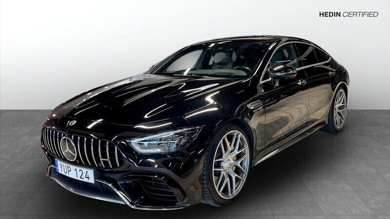 Svart (black) Begagnad 2018 Mercedes AMG GT 63 AMG Sportkupé | 959 900 kr (Marknadspris) - Bild 1/4