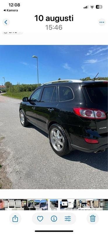 Svart Begagnad 2010 Hyundai Santa Fe SUV | 80 000 kr (Bra pris) - Bild 1/4