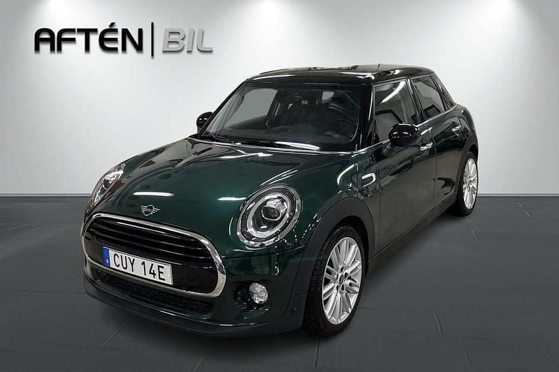 Begagnad Mini Cooper Chili 136 HK (100 kW) 2019 Grön Halvkombi