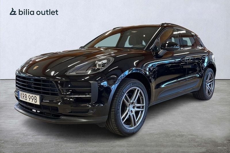 Svart Begagnad 2019 Porsche Macan SUV | 459 900 kr (Marknadspris) - Bild 1/3