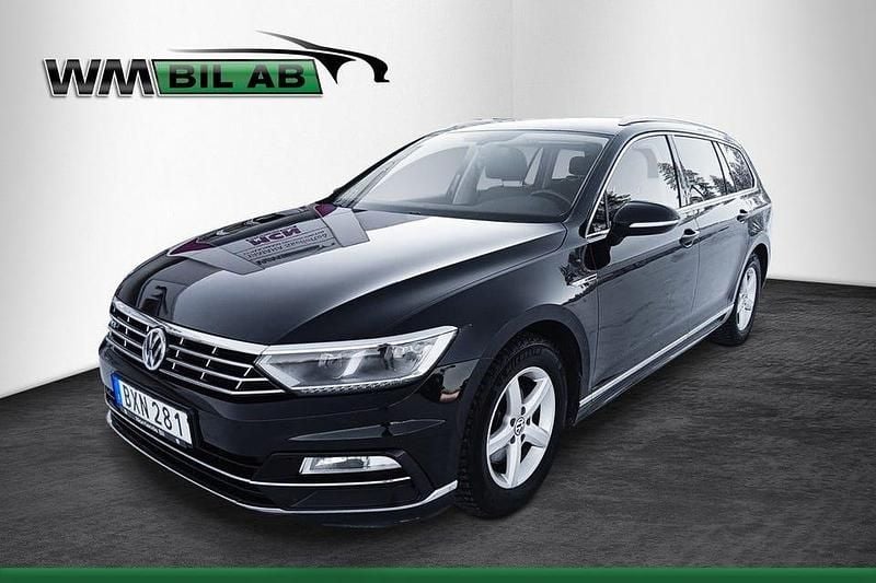 Svart Begagnad 2016 VW Passat GT Kombi | 159 000 kr (Marknadspris) - Bild 1/4
