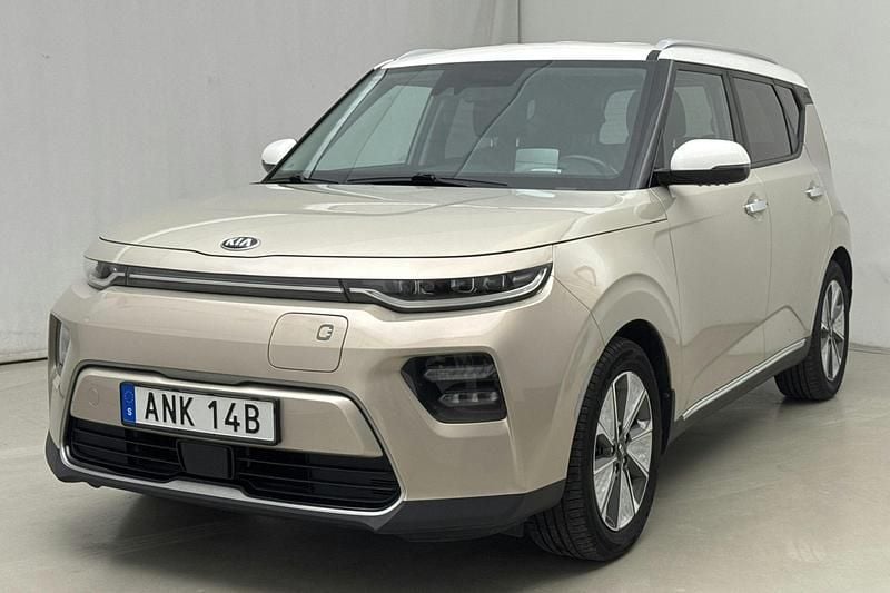 Grå Begagnad 2020 Kia Soul EV 2 SUV | 217 000 kr (Bra pris) - Bild 1/4