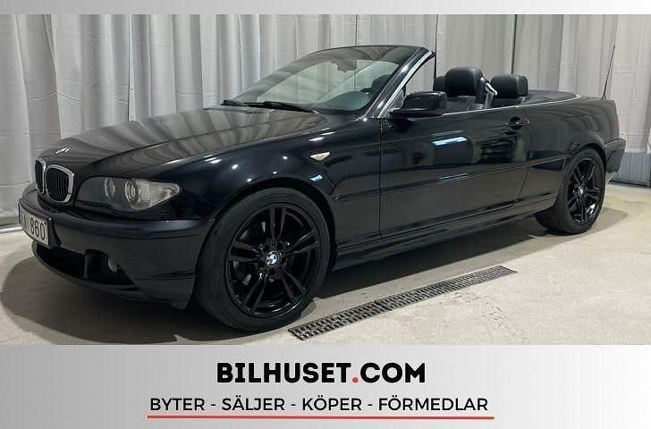 Svart Begagnad 2003 BMW 320 Cabriolet Cab | 89 000 kr - Bild 1/4