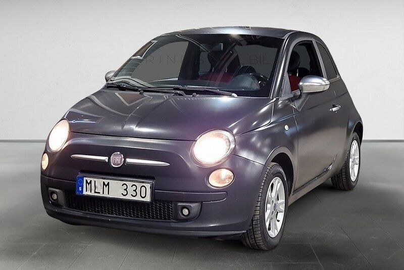 Svart Begagnad 2011 Fiat 500 Halvkombi | 59 900 kr (Marknadspris) - Bild 1/3