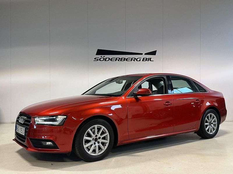 Röd Begagnad 2012 Audi A4 Proline Sedan | 124 900 kr (Lite dyr) - Bild 1/4