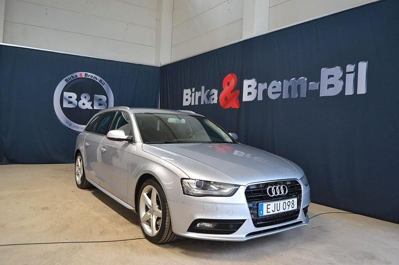 Silver Begagnad 2014 Audi A4 Sport Kombi | 74 900 kr (Lite dyr) - Bild 1/4