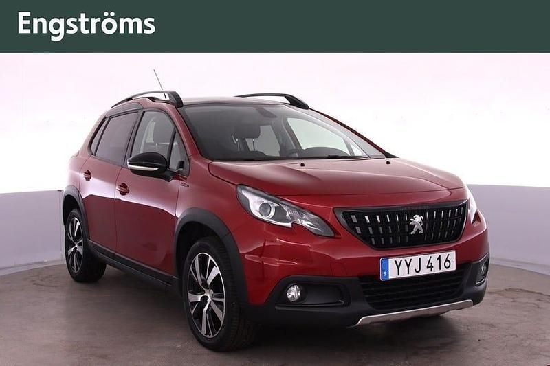 Begagnad Peugeot 2008 GT-line 110 HK (80 kW) 2017 Röd SUV