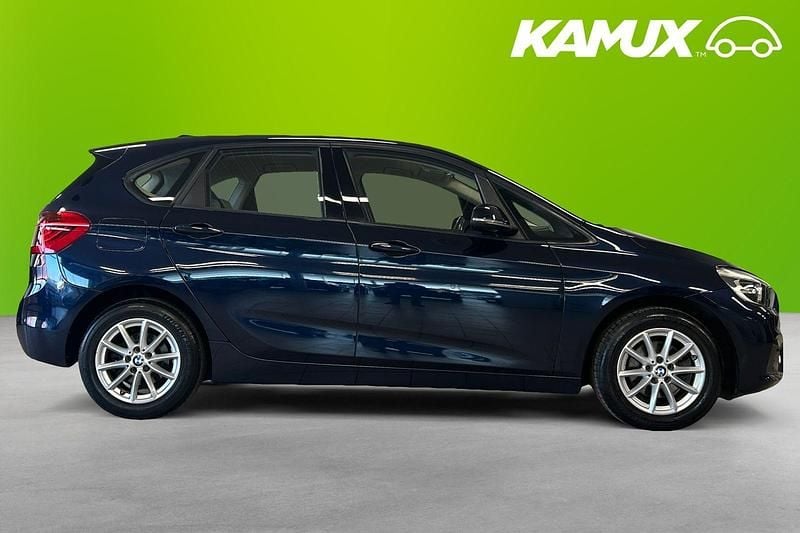 Begagnad BMW 218 Active Tourer 150 HK (110 kW) 2015 Blå Minibuss