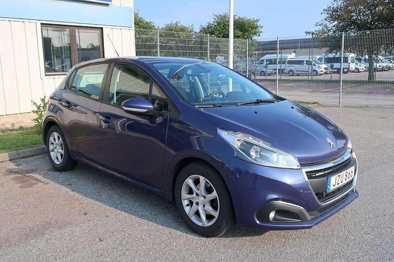 Mörkblå Begagnad 2015 Peugeot 208 Halvkombi | 89 500 kr (Lite dyr) - Bild 1/1