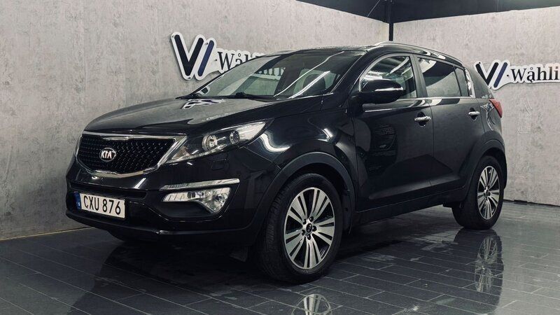 Svart Begagnad 2014 Kia Sportage SUV | 103 900 kr (Marknadspris) - Bild 1/4