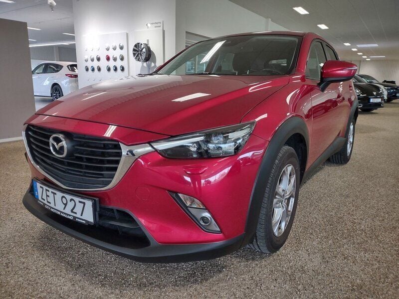 Röd Begagnad 2018 Mazda CX-3 Vision SUV | 119 900 kr (Marknadspris) - Bild 1/4