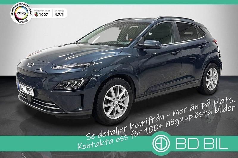 Begagnad Hyundai Kona Advanced Plus 150 kW (204 HK) 2020 Blå SUV