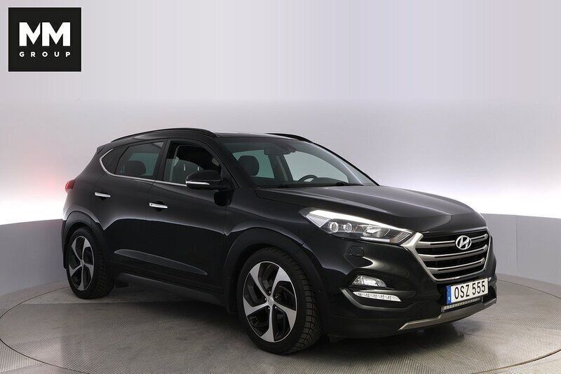 Svart Begagnad 2015 Hyundai Tucson Premium SUV | 209 900 kr (Marknadspris) - Bild 1/4