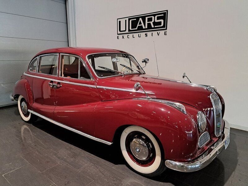 Röd Begagnad 1956 BMW 501 Sedan | 419 900 kr - Bild 1/4