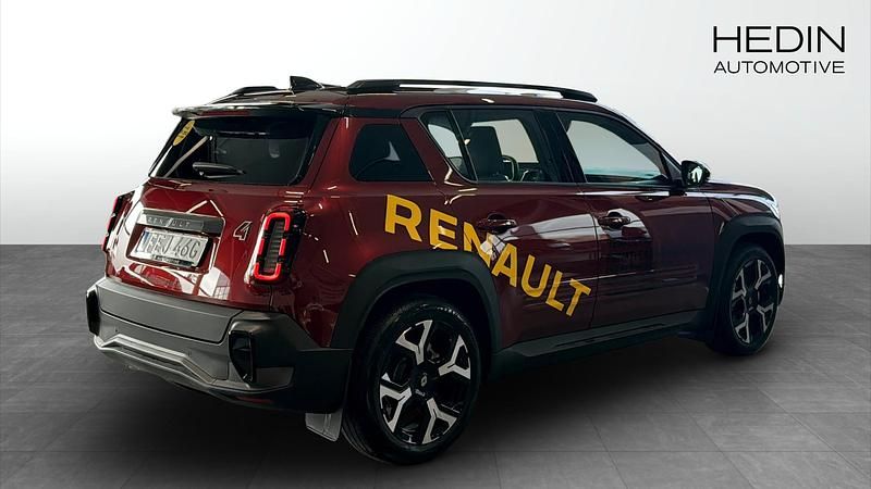 Begagnad Renault 4 E-Tech Techno 110 kW (150 HK) 2025 Röd (red) SUV