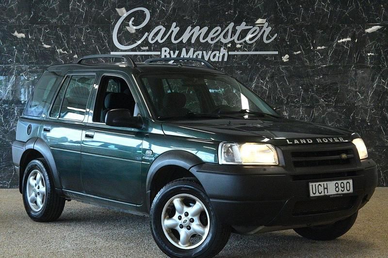 Grön Begagnad 2003 Land Rover Freelander SUV | 59 990 kr - Bild 1/4