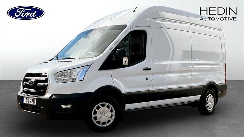 Vit (white) Begagnad 2021 Ford Transit Van | 310 000 kr (Bra pris) - Bild 1/4