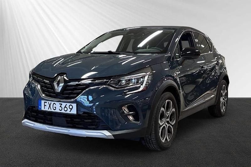 Begagnad Renault Captur Techno 91 HK (66 kW) 2022 Blå SUV
