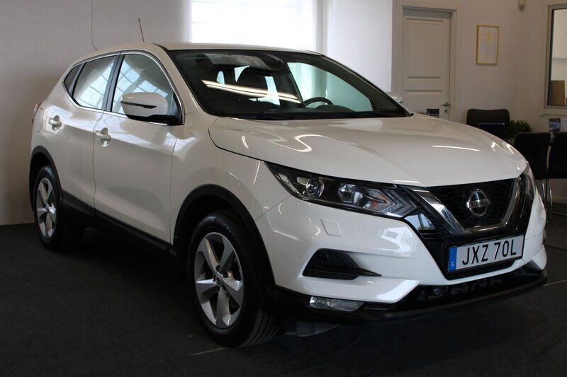 Vit Begagnad 2020 Nissan Qashqai SUV | 189 800 kr - Bild 1/4