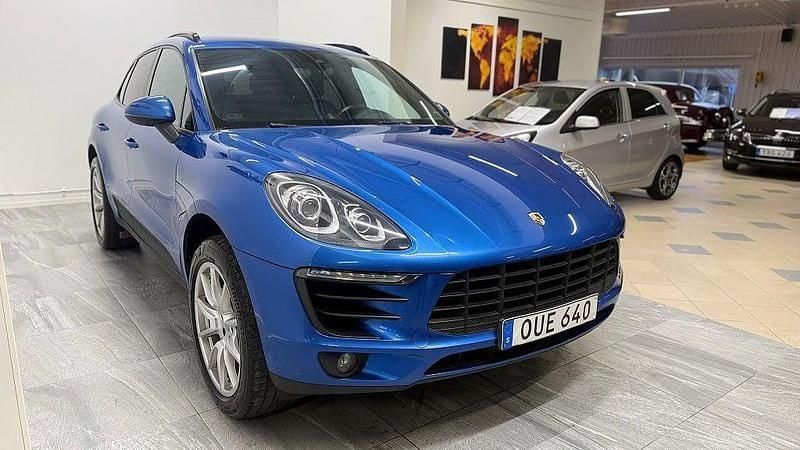 Begagnad Porsche Macan S 258 HK (189 kW) 2015 Blå SUV