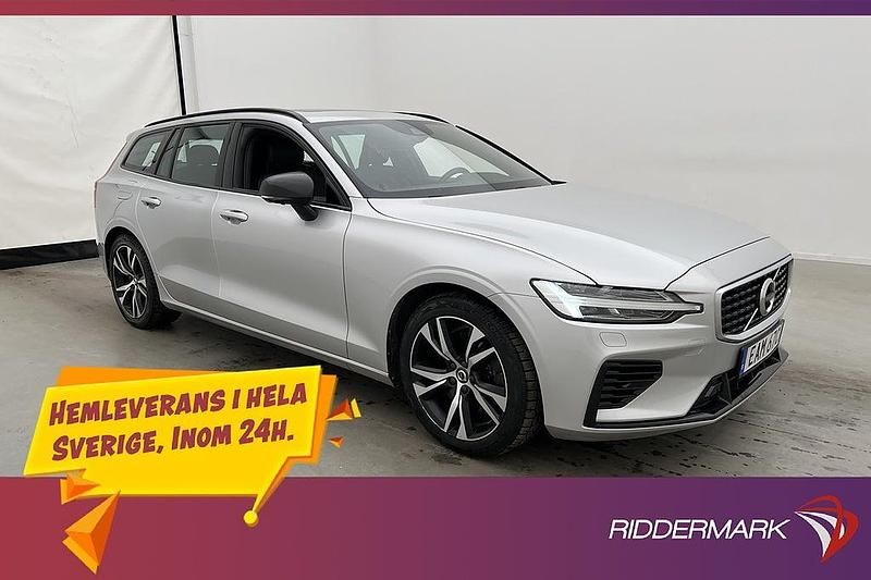 Silver Begagnad 2019 Volvo V60 R-Design Kombi | 294 800 kr (Lite dyr) - Bild 1/3