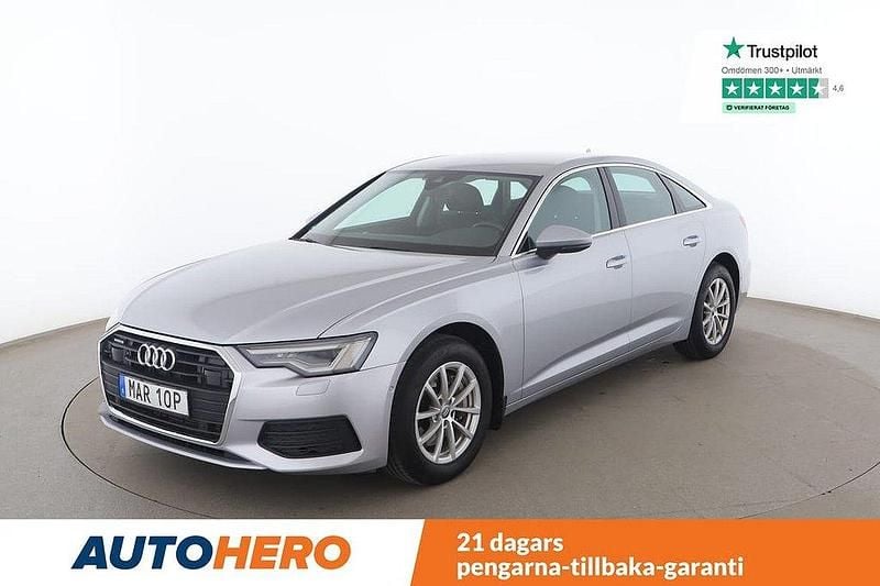 Silver Begagnad 2019 Audi A6 Sedan | 282 000 kr (Superpris) - Bild 1/4