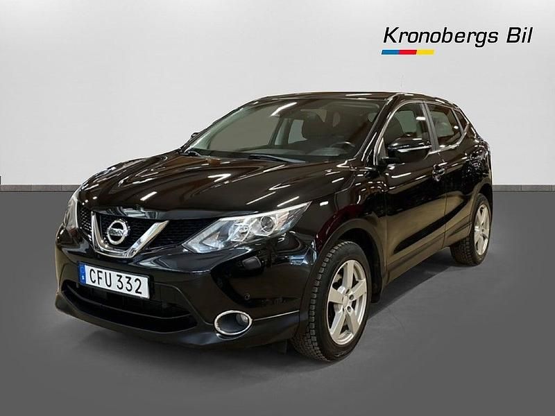 Svart Begagnad 2014 Nissan Qashqai SUV | 109 500 kr (Marknadspris) - Bild 1/4