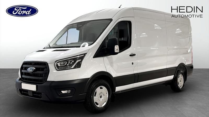 Vit Ny 2025 Ford Transit Pickup | 567 375 kr - Bild 1/4