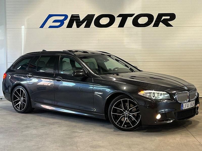 Grå Begagnad 2010 BMW 535 M Sport Kombi | 194 900 kr - Bild 1/4