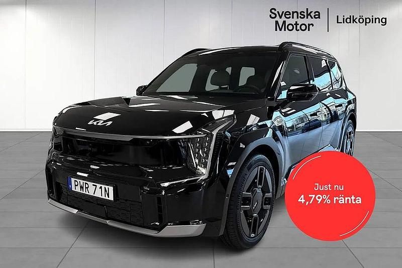 Ny Kia EV9 GT-Line 283 kW (385 HK) 2025 Svart SUV
