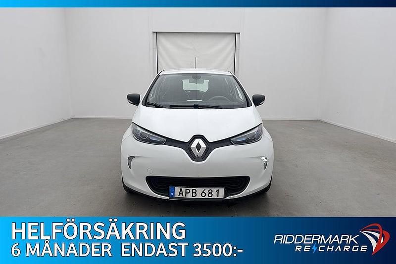 Begagnad Renault Zoe 67 kW (92 HK) 2018 Vit Halvkombi