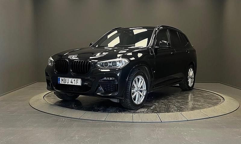 Begagnad BMW X3 M Sport 184 HK (135 kW) 2021 Svart SUV