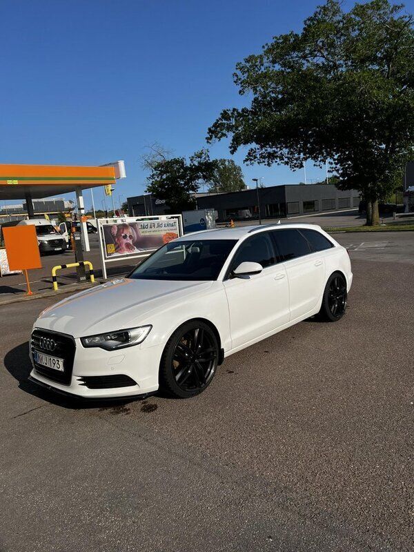 Vit Begagnad 2014 Audi A6 Proline Kombi | 119 000 kr (Marknadspris) - Bild 1/4